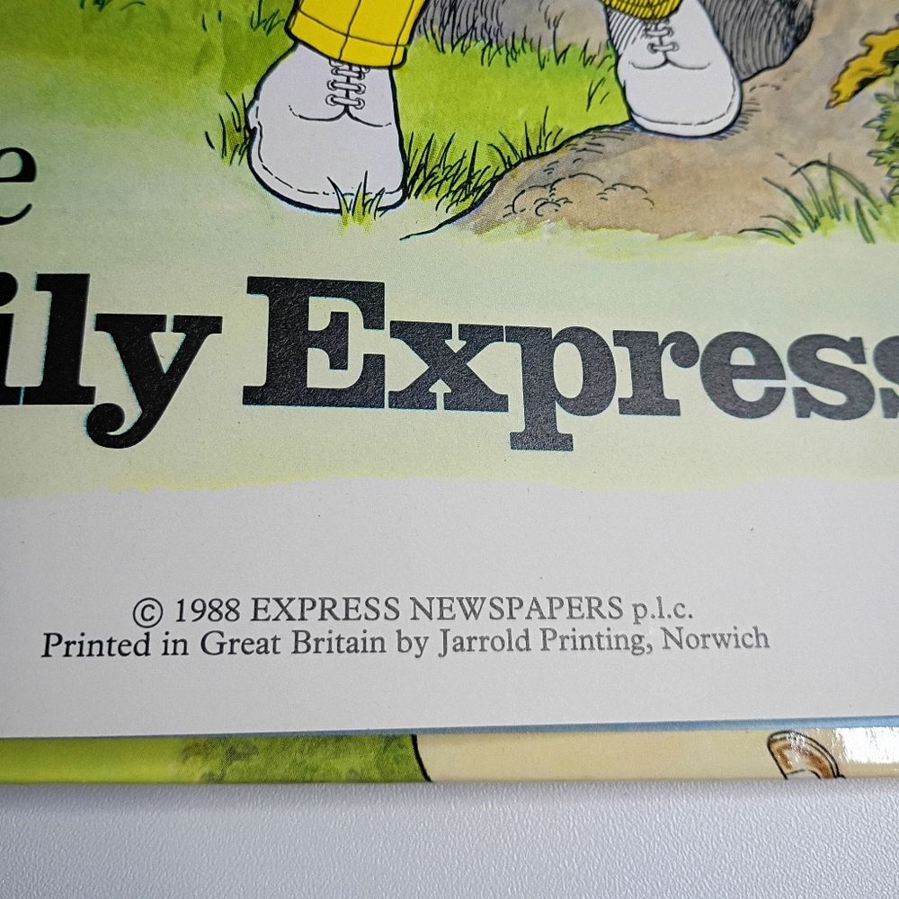 NEW Vintage 1988 UK Rupert Illustrated Storybook - Picture 11 of 14